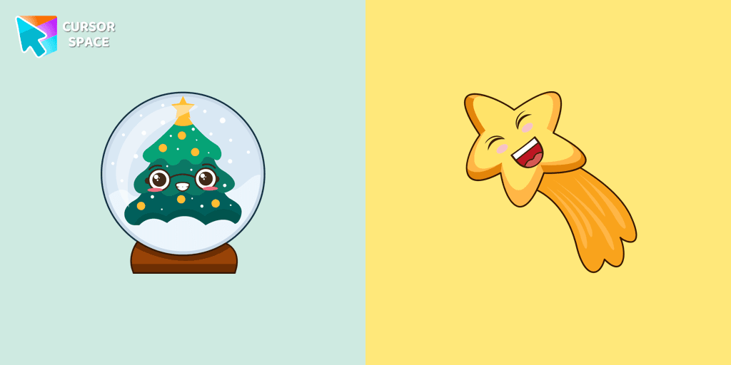 Christmas Snowball cursor cursor pack