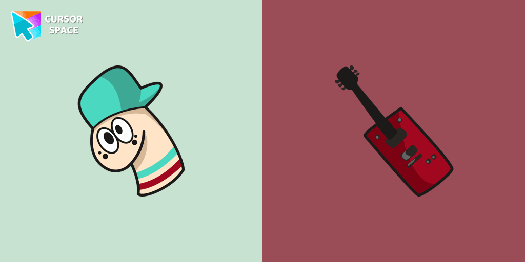 FNF Lucky Boy cursor cursor pack