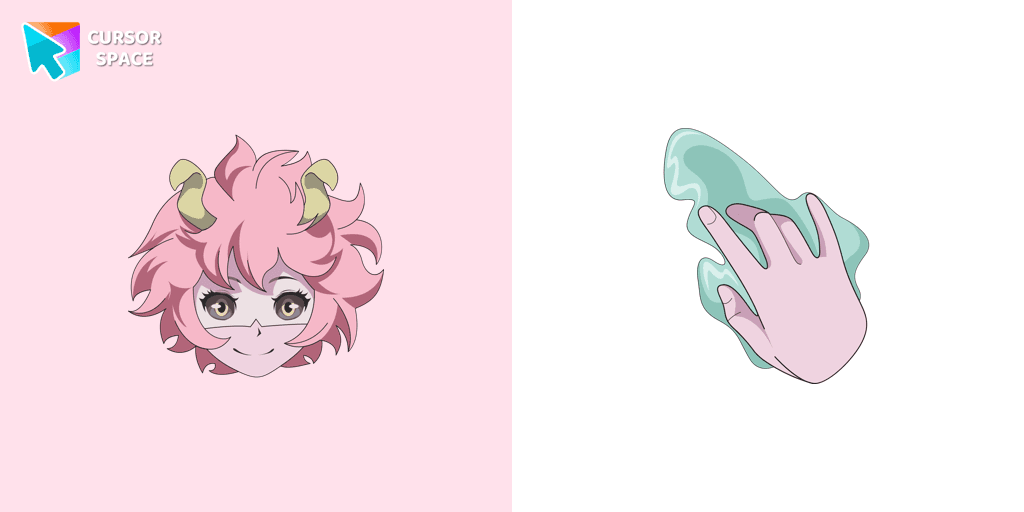Mina Ashido cursor cursor pack