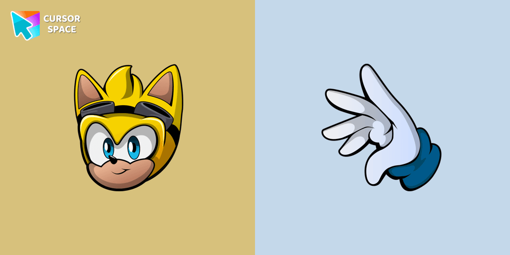 Ray the Flying Squirrel cursor cursor pack