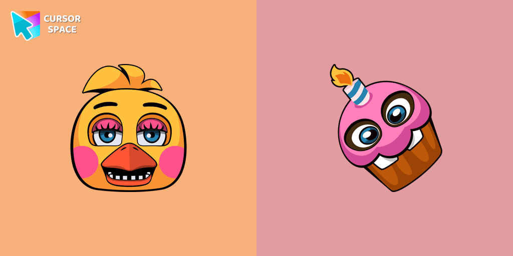 Toy Chicа cursor cursor pack