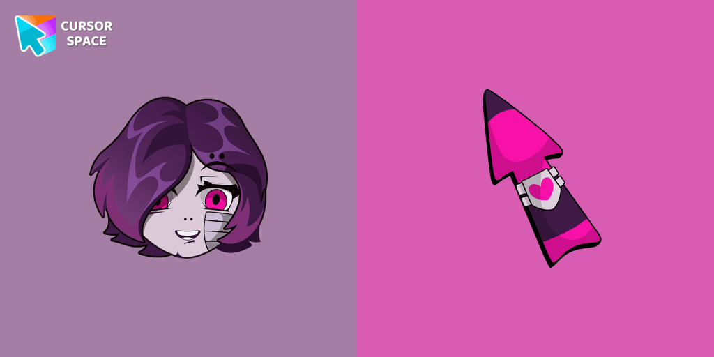 Undertale Mettaton EX cursor cursor pack