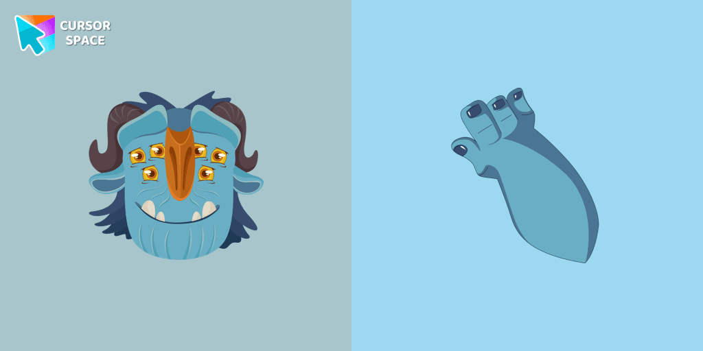 Blinky Galadrigal cursor cursor pack
