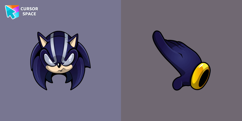 Darkspine Sonic cursor cursor pack