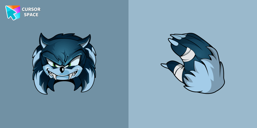 Sonic the Werehog cursor cursor pack