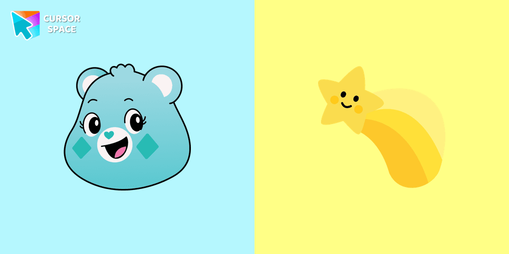 Wish Bear cursor cursor pack
