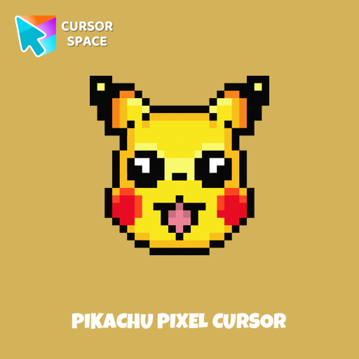 Pikachu Pixel Cursor